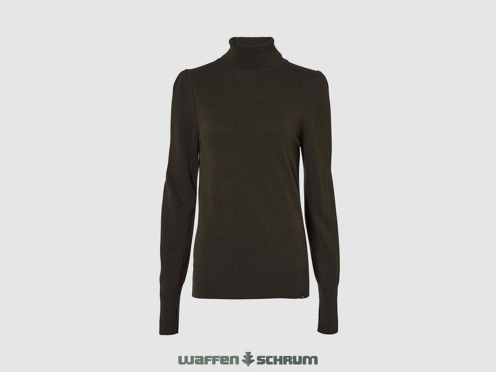 Chevalier turtleneck sweater Agnes Leather Brown