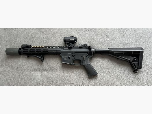 Oberland Arms OA-15 BL C9, 10.5", BL M-LOK handguard 9" slim, OA M4 stock, BUIS