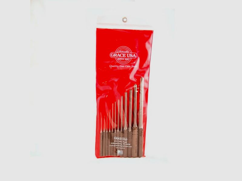 12 steel pins round gunsmith