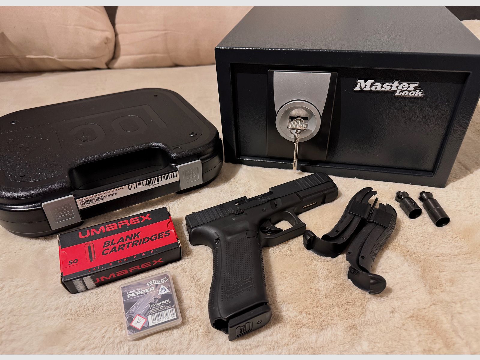 Top Glock 17 Gen5 BLK Schreckschusswaffe limitierte First Edition