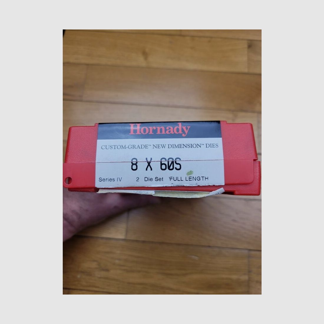 Ottimo set di 2 strumenti Hornady – calibro 8x60S Caccia/tiro – Ricarica armi ricanalate – TBE, immagine 1 di 3