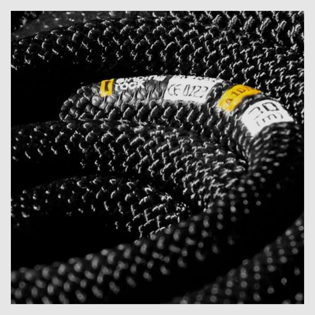 Corde semi-statique Singing Rock 10,5 mm R44 (Kaki, 60 m), image 4 sur 4