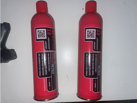 P08 GBB von WE, Drum Mag, Nuprol premium Rot Gas 