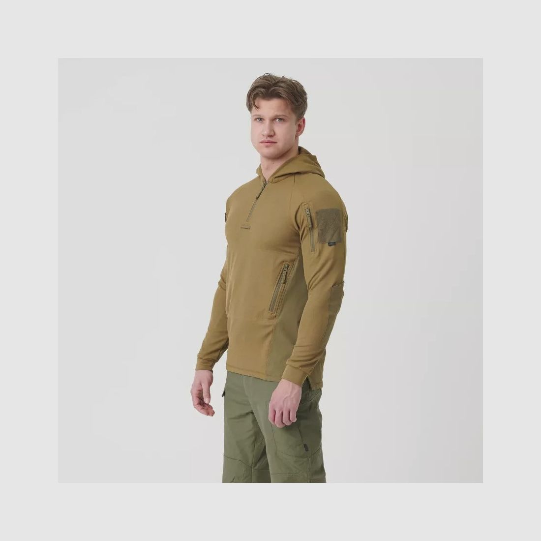 Bluza RANGE HOODIE TopCool Olive Green/Czarny, zdjęcie 11 z 13