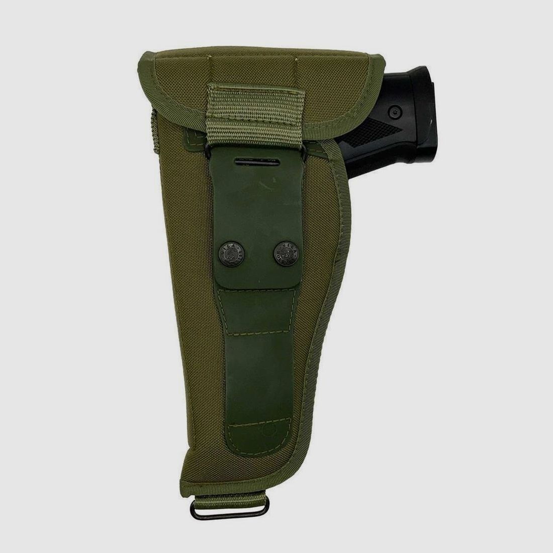 Jagd Klappenholster aus Cordura Sig Sauer P220/P226 X-SIX / P210 6", CZ SP 01 6", Desert Eagle-OD Green-Rechtshänder