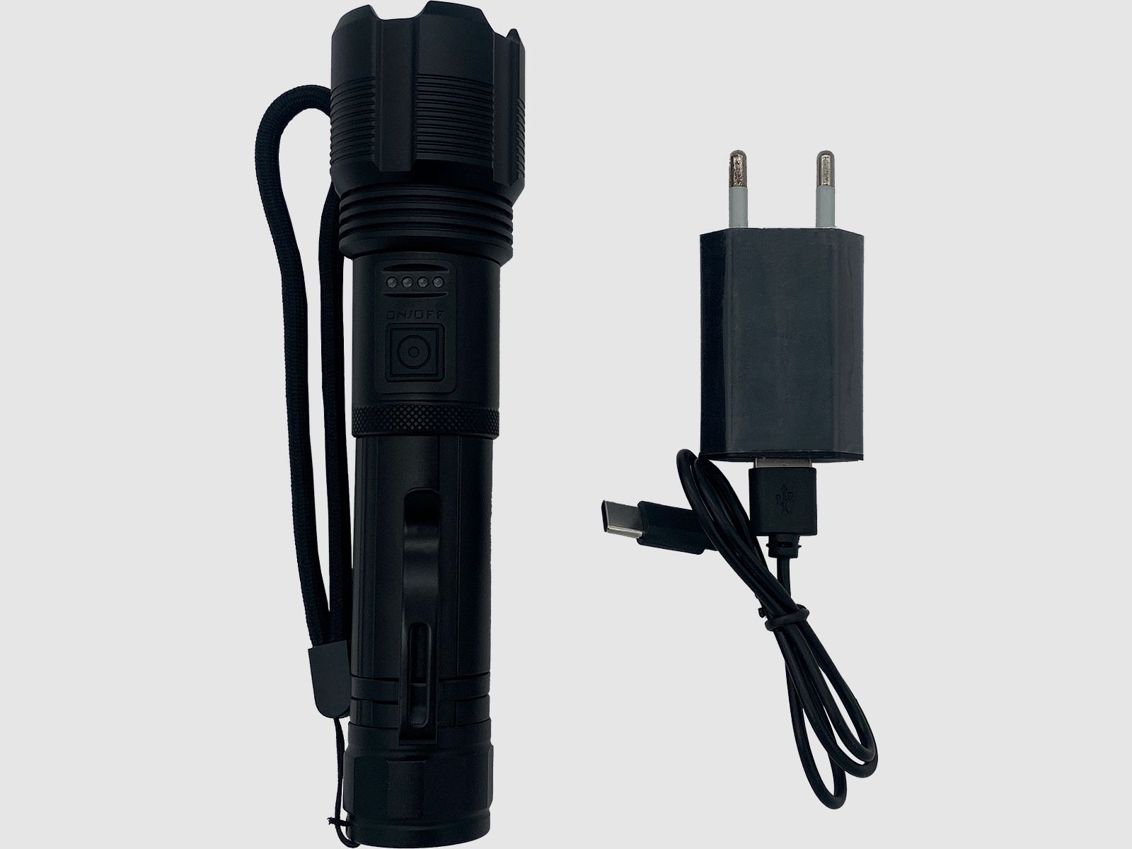 Lampe de poche LED à trois fonctions