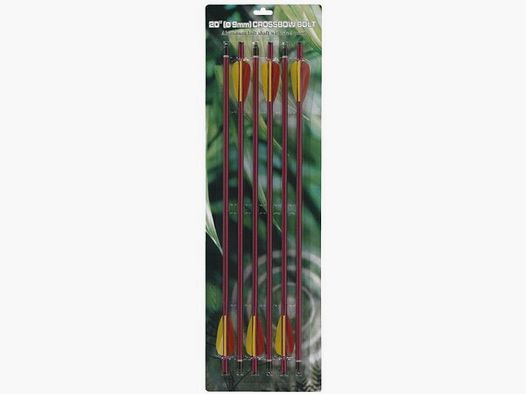 20-calowe aluminiowe strzały czerwone do kuszy