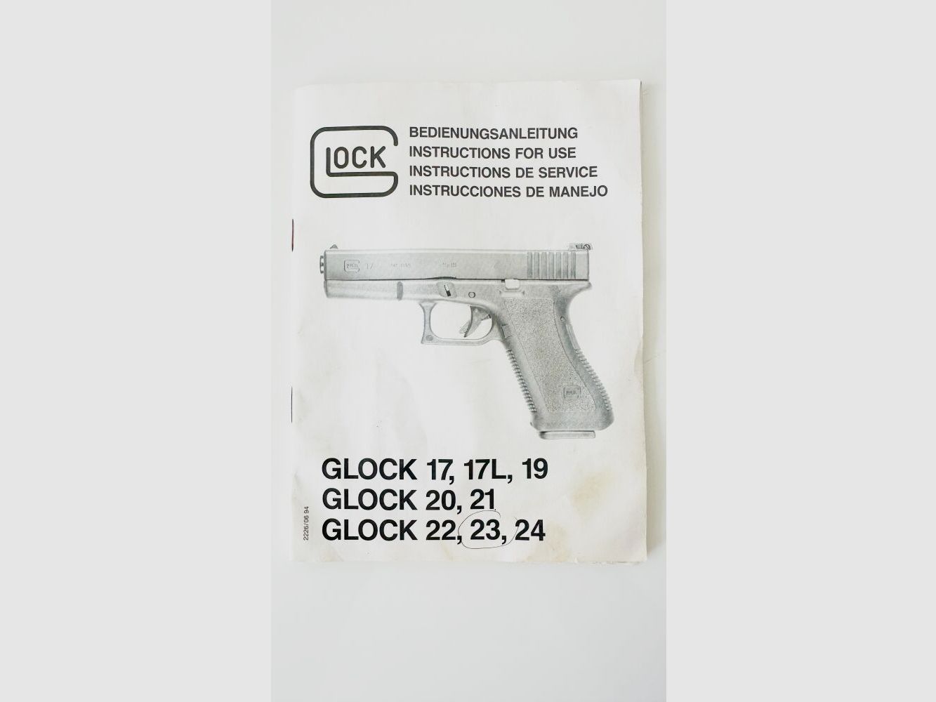 Glock Mod.26 2 cargadores 9mmLuger