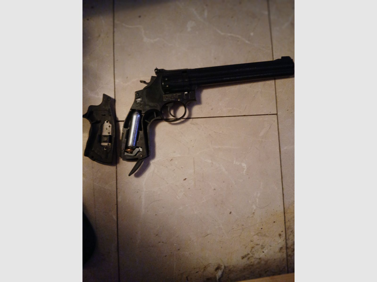 Pistolet à gaz Smith & Wesson, 4,5 mm Diabolo, similaire à Dirty Harry
