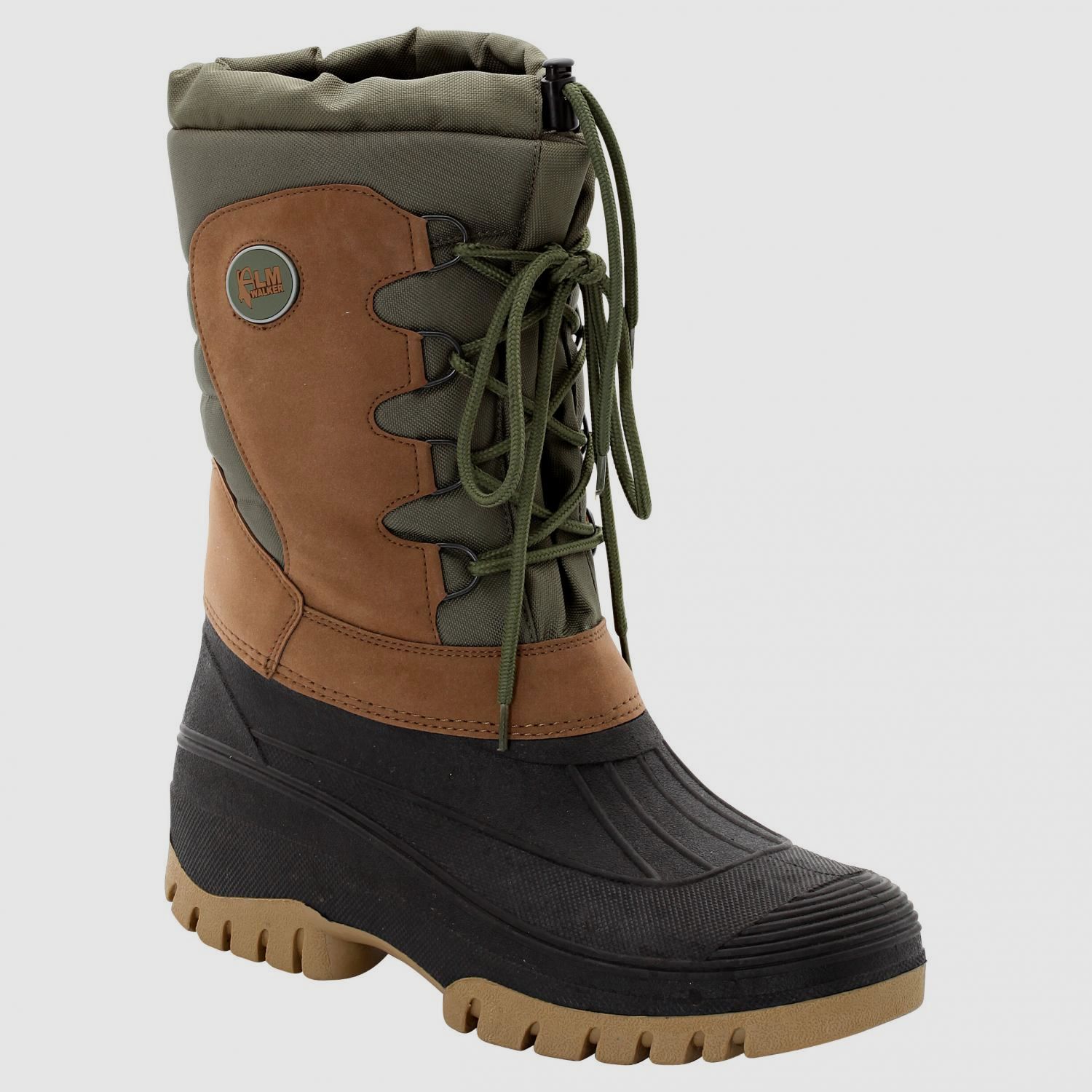 Winter Boots Unisex (Braun/Oliv)