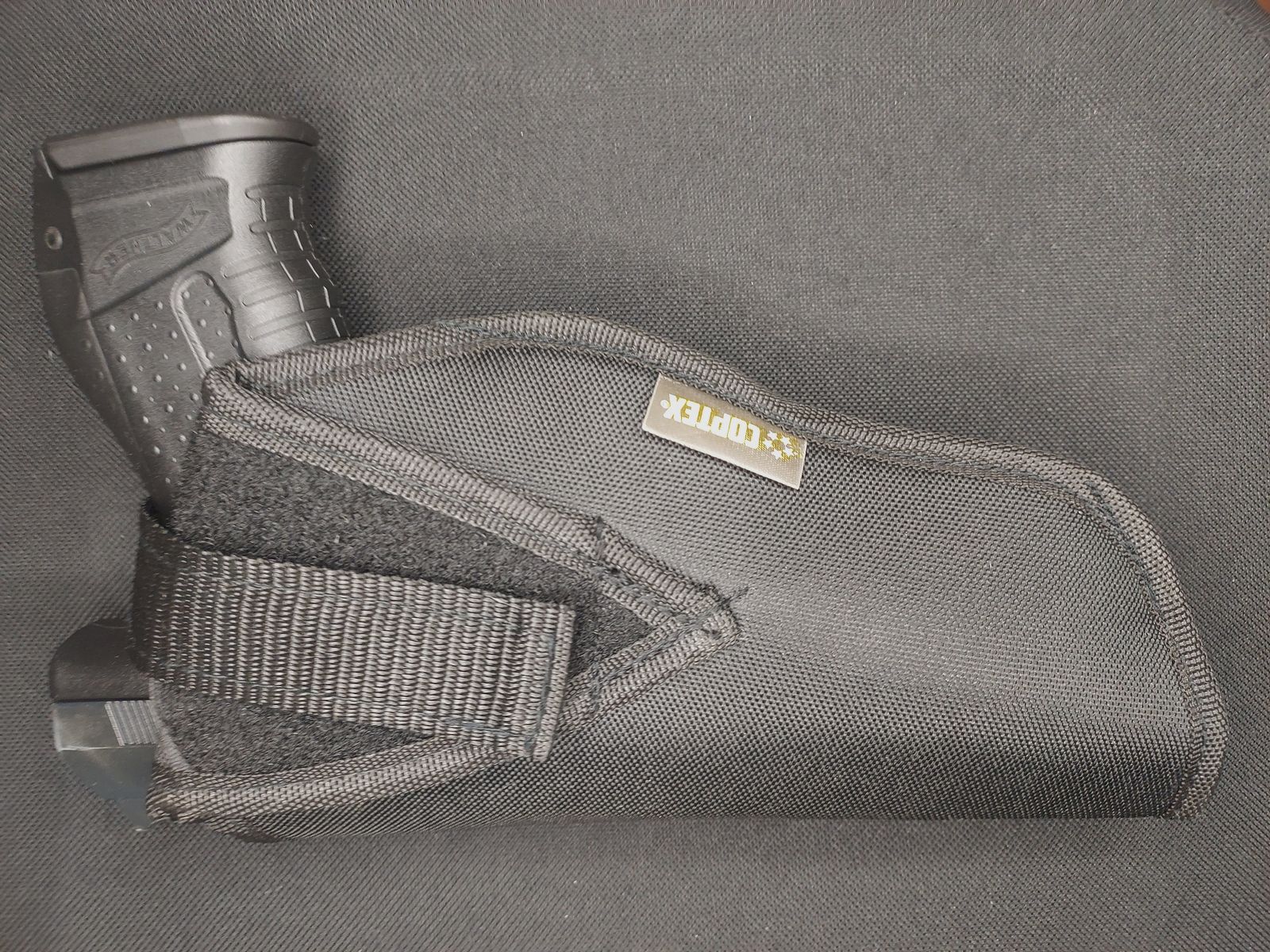 Walther P99 Schreckschuss Pistool 9mm P.A.K. (PTB 762) P 99 met Coptex Holster