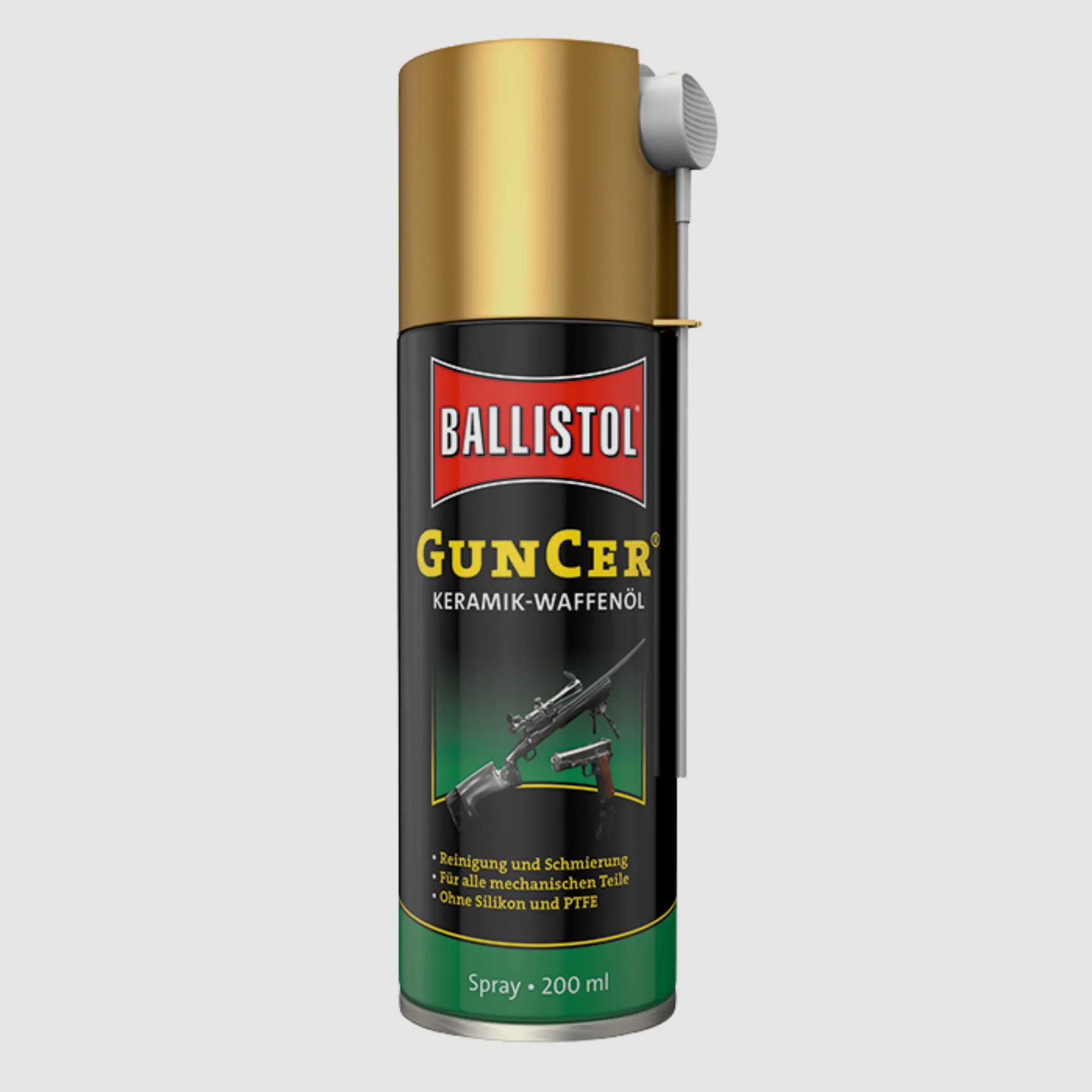 Ballistol GunCer Keramik-Waffenöl Spray (200 ml)