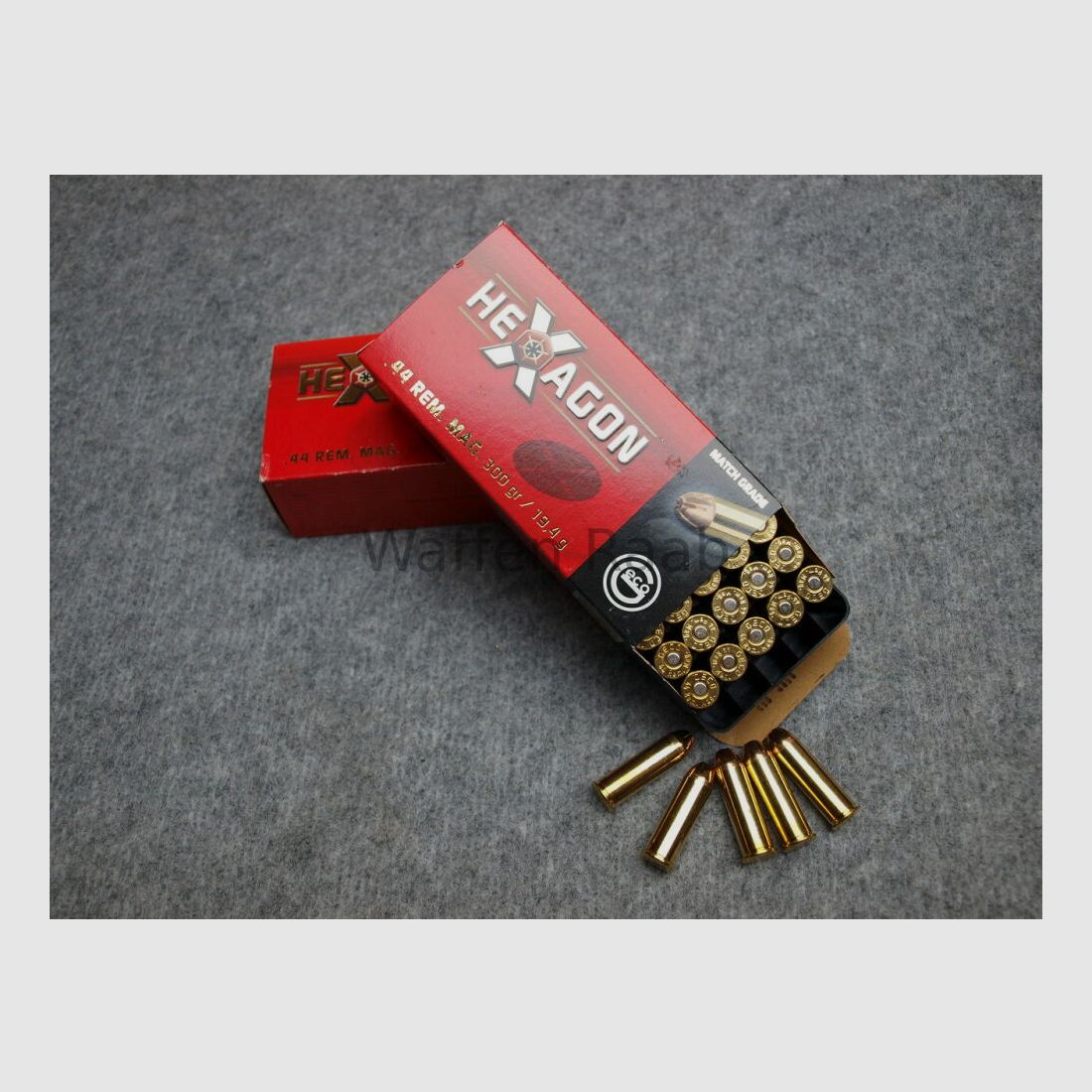 Geco .44 Magnum Hexagon Geco .44 Magnum Hexagon 19,4g/300grs.