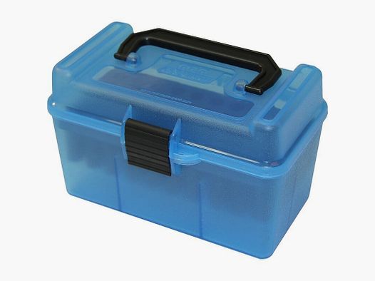 MTM H-50 Series Patronenbox - H-50-RM - Blau