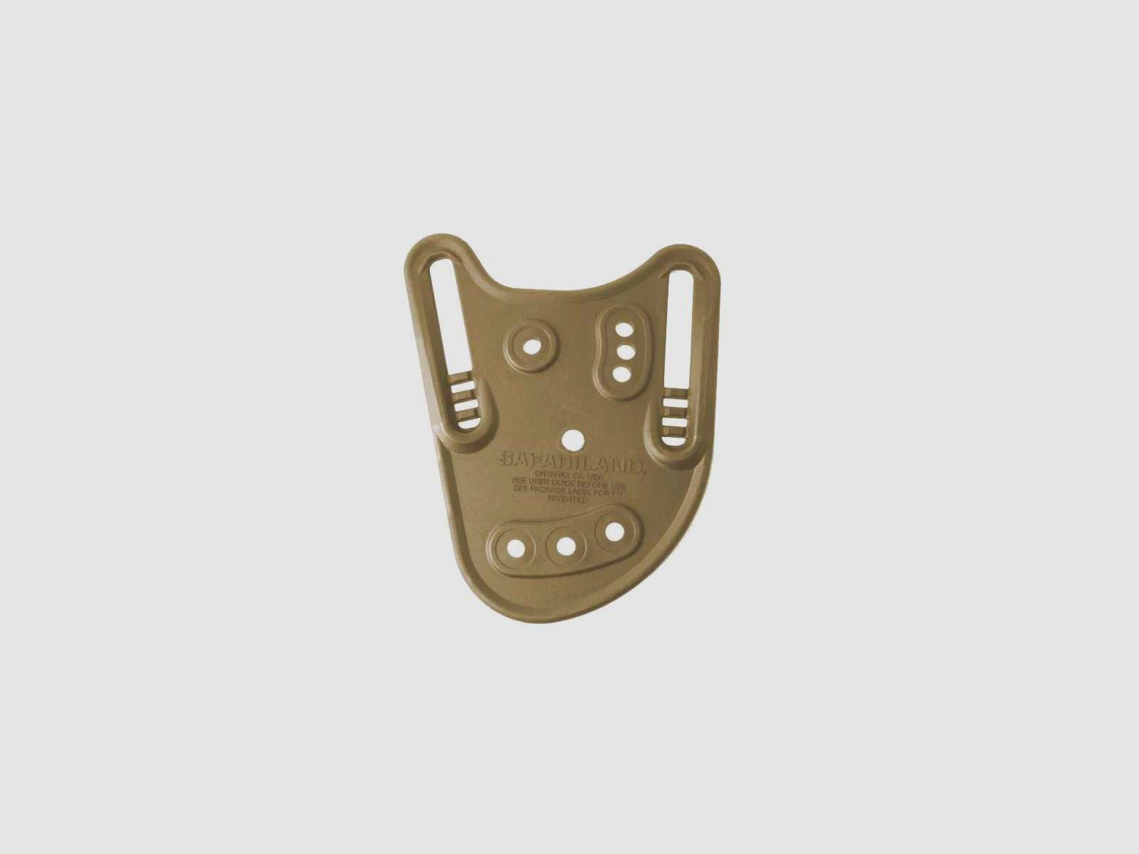 SAFARILAND Gürtelschlaufe Modell 567BL FDE brown Version 1 dropped = verstellbar von 38 - 58 mm Breite