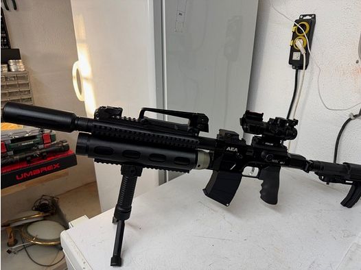 AEA Airgun HP Max MKII Cal. 3,57.     9mm Ware neuwertig 