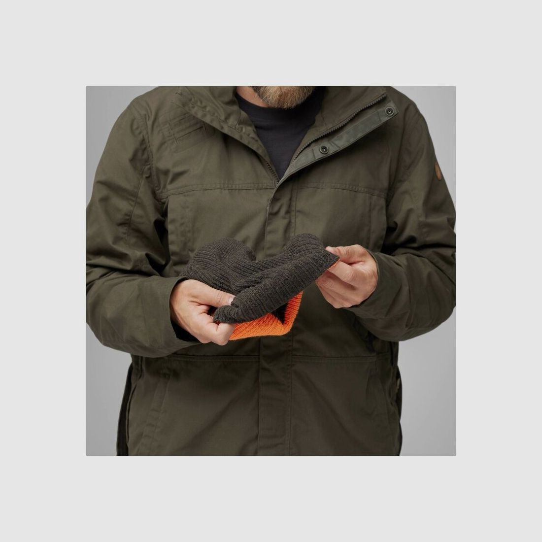 Fjällräven Unisex Beanie Sörmland Reversible Dark Olive OneSize