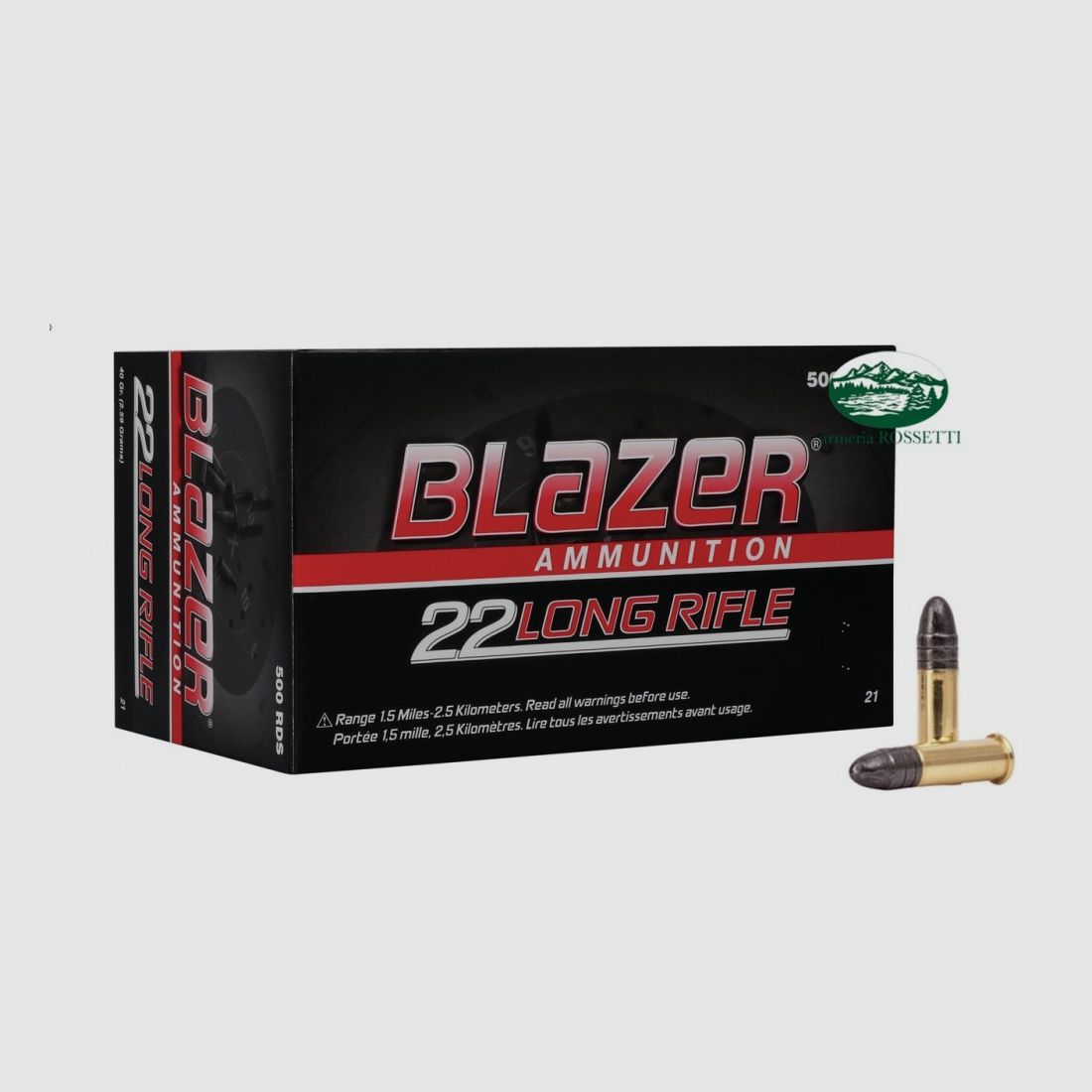 CCI Munition Kal. 22LR BLAZER HS 40gr