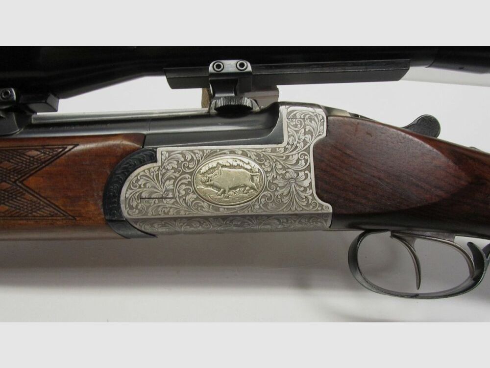 Bockbüchsflinte Zoli .308Win, 12/70, ZFR Schmidt & Bender 6x42, mit Austaus 12/70;.308Win
