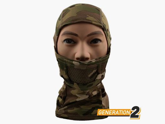 Fullface Warrior - Multicamouflage