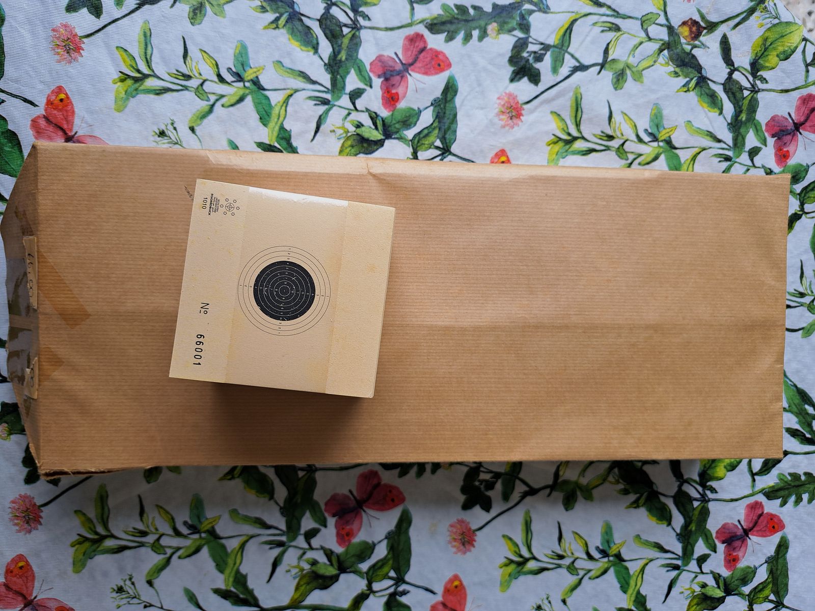 200 x target sheets for air rifle (10-piece ring target)