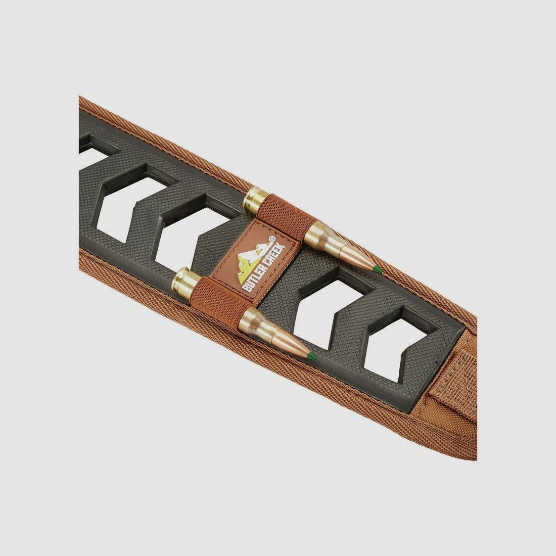 Butler Creek Featherlight geweerriem met montageringen – bruin, afbeelding 5 van 10