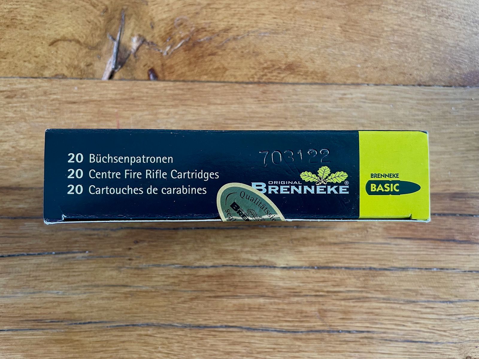 Brenneke .308 Win. BASIC TLM 12,0g/185grs.