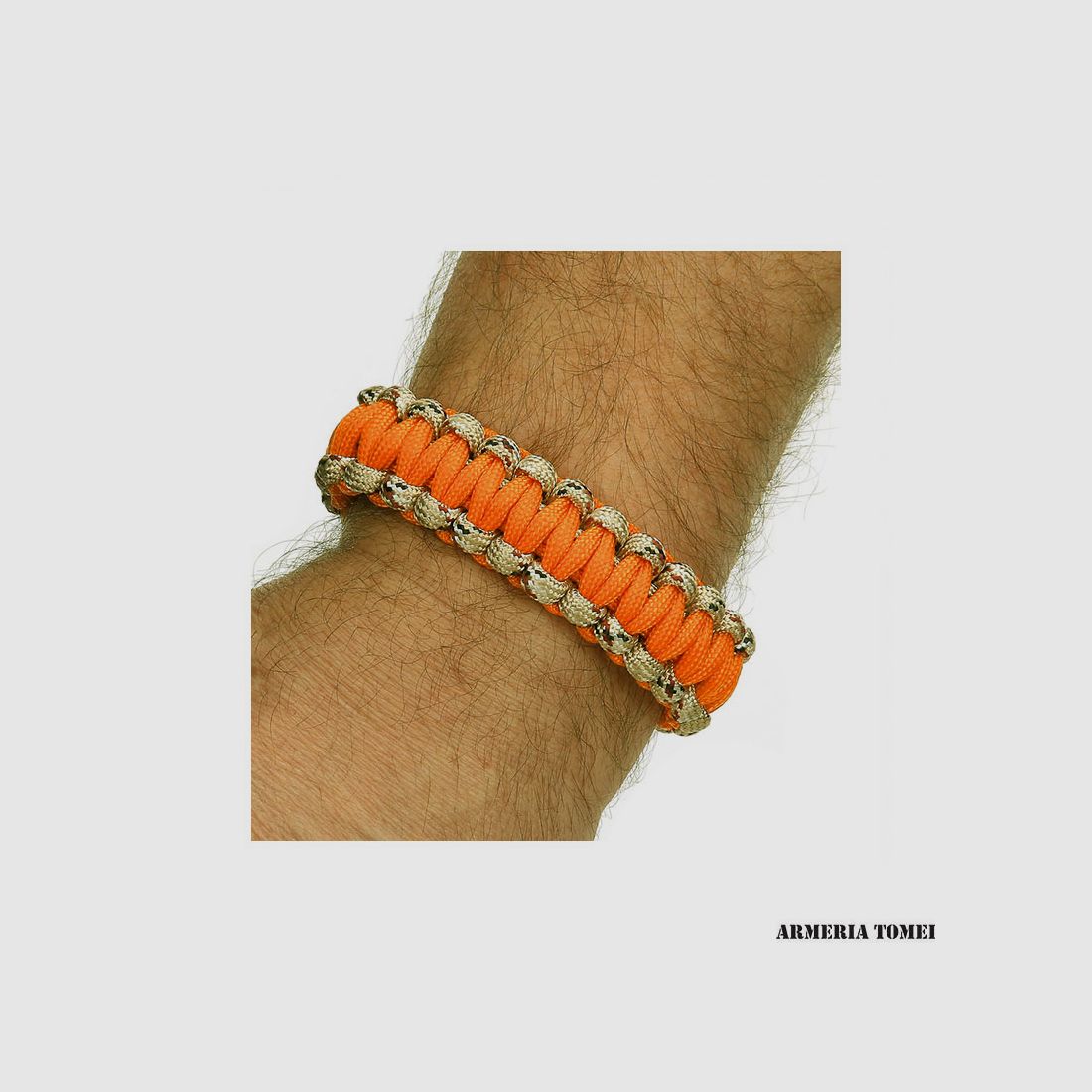 BCB – PARACORD Armband met IJzeren Gesp 9 Inch, afbeelding 2 van 2