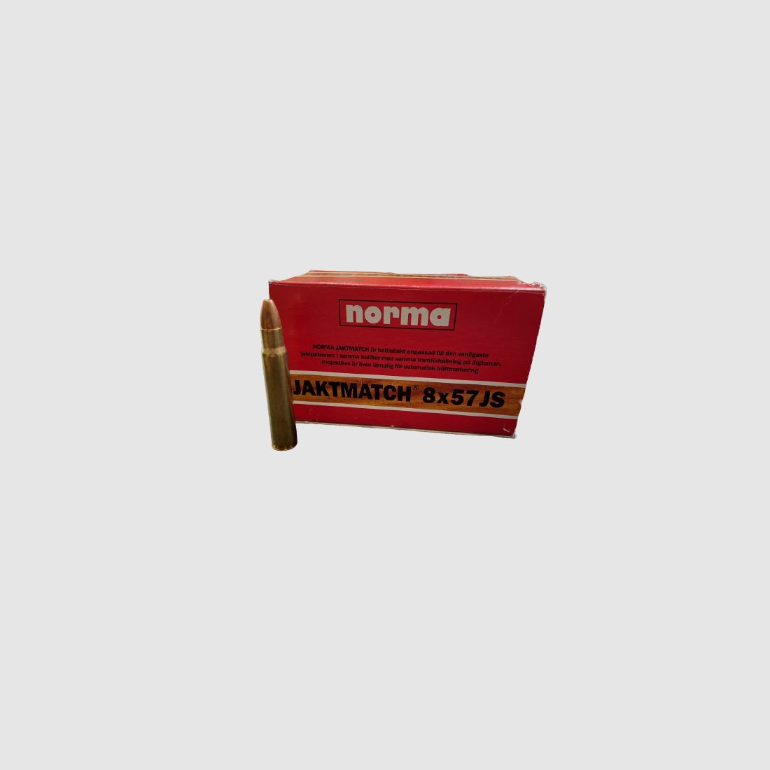 NORMA JAKTMATCH BÜCHSENPATRONEN - 8x57 IS / JS - 8,0 G /123 GRS. - 50 SCHUSS