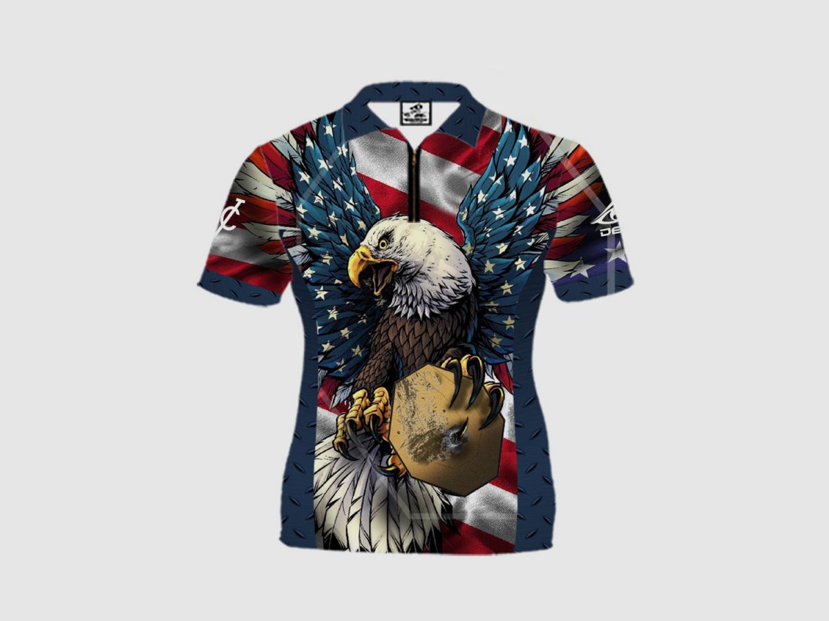DED DVC America T-Shirt, Größe: XL, Benutzerdefinierter Name: Mit Benutzerdefiniertem Namen, Kleidungstyp: Kinder, Bild 3 von 3