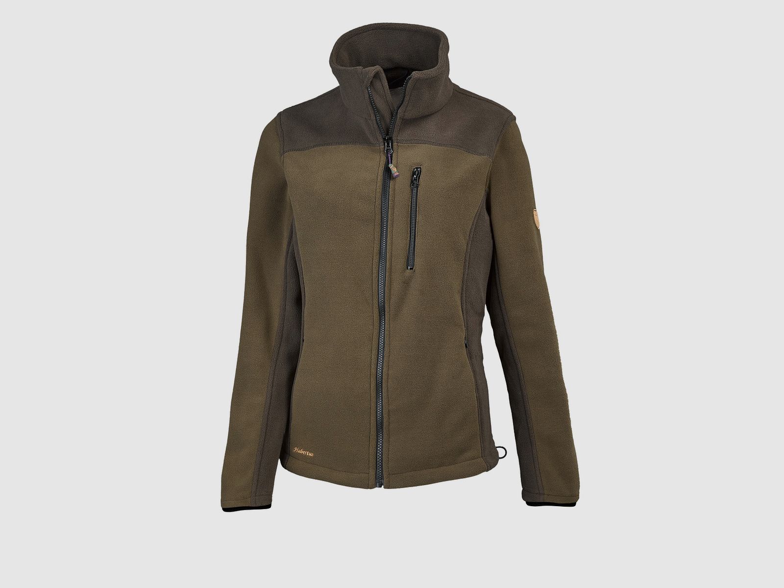 Hubertus Damen-Fleecejacke zweifarbig