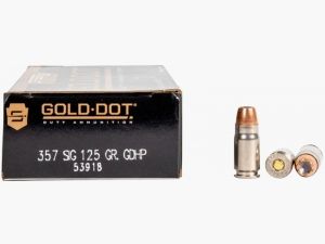 Speer Gold Dot .357 Sig 125GR GDHP 50 Patronen