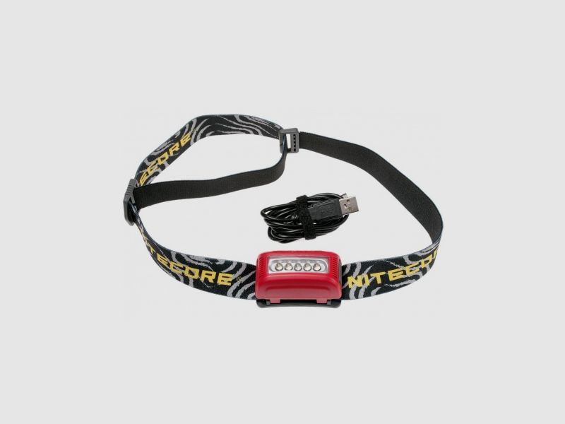 Nitecore NU10CRI Hoofdlamp 115 lumen Rood, afbeelding 1 van 23