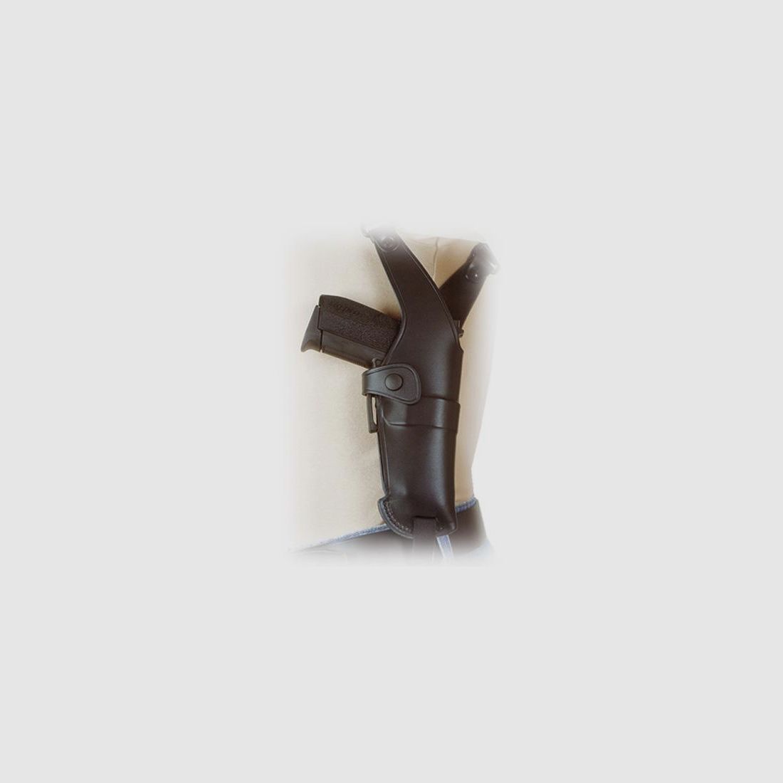 SICKINGER Schulterholster f. S&W-K-4' / Ruger Links 62519Li-NewBreak Out schwarz