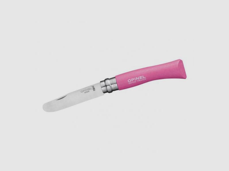 Opinel Kindermesser, rostfrei Buchenholz, rosa