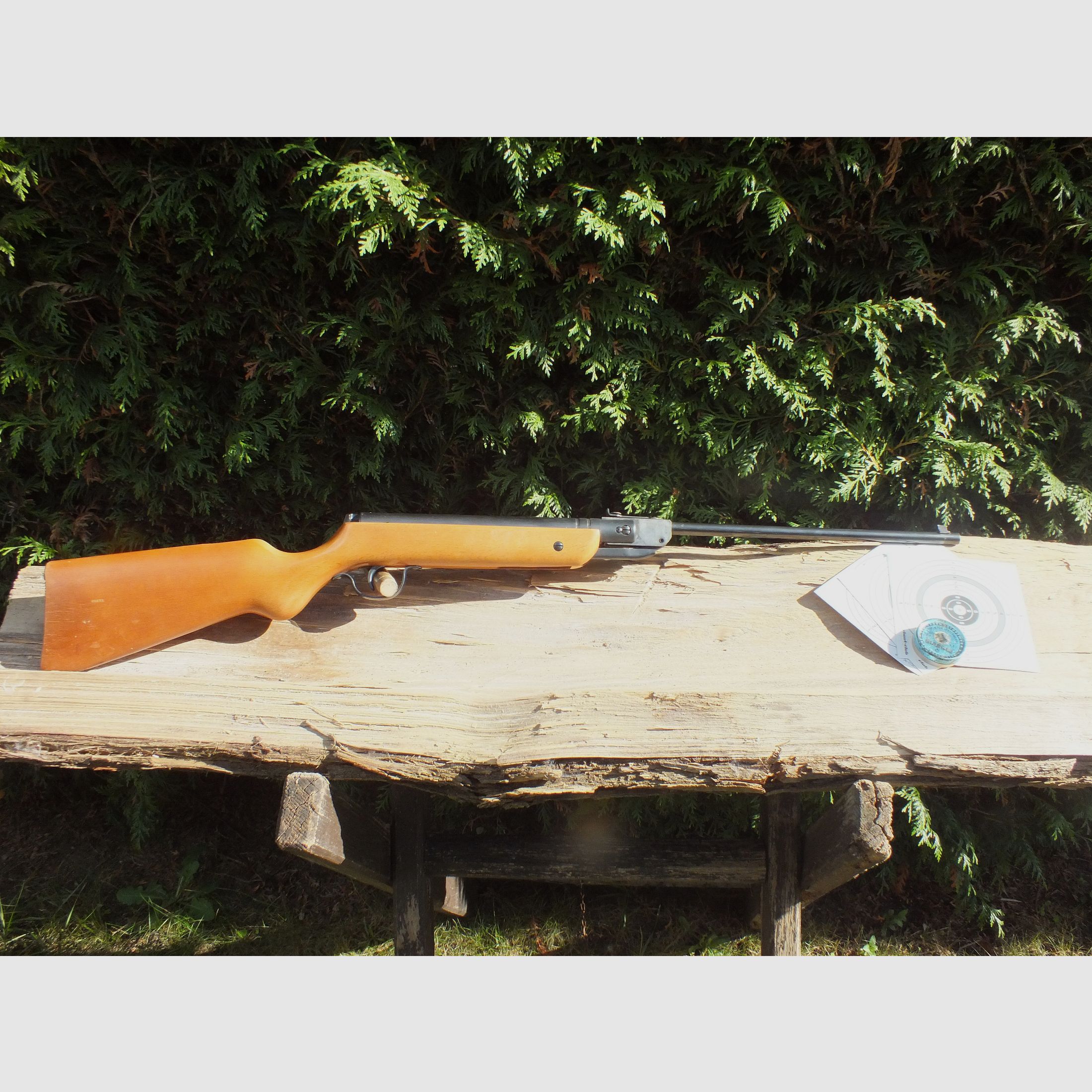 Luftgewehr Haenel 300 (Pionierknicker) für Sammler.