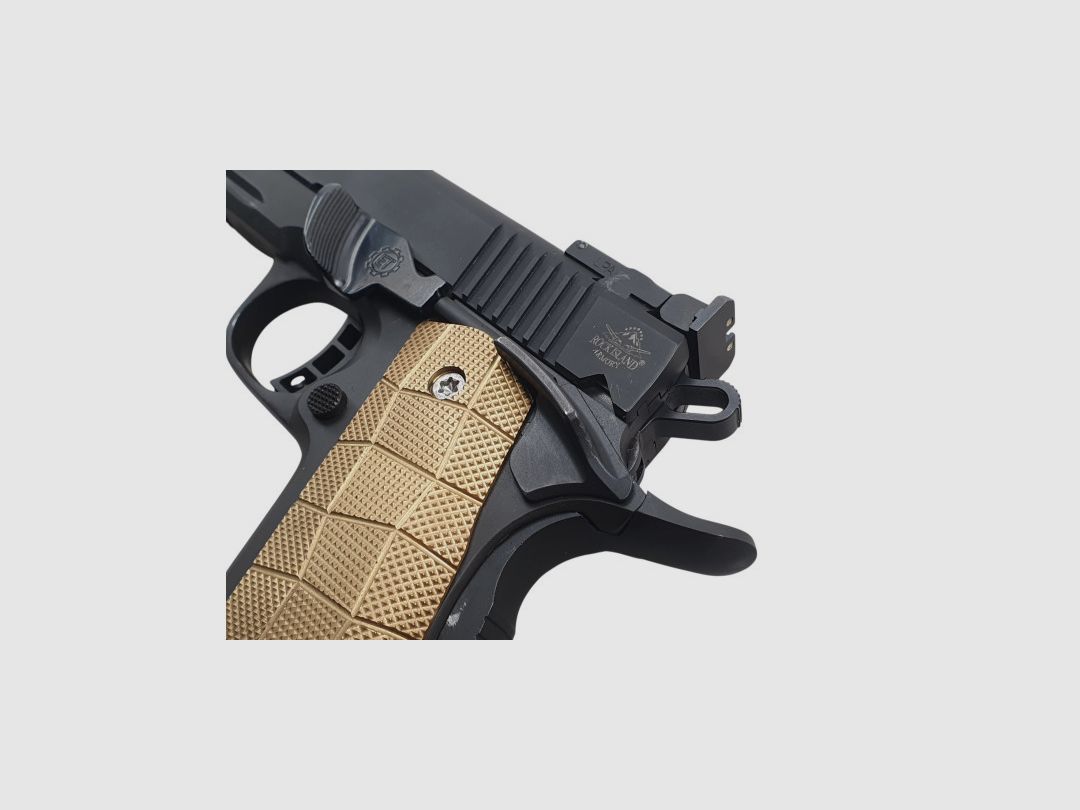 BRADERIE OCCASION - PISTOLE ROCK ISLAND ARMORY M1911 MATCH TACT 45ACP IPSC VORBEREITET, Bild 4 von 10