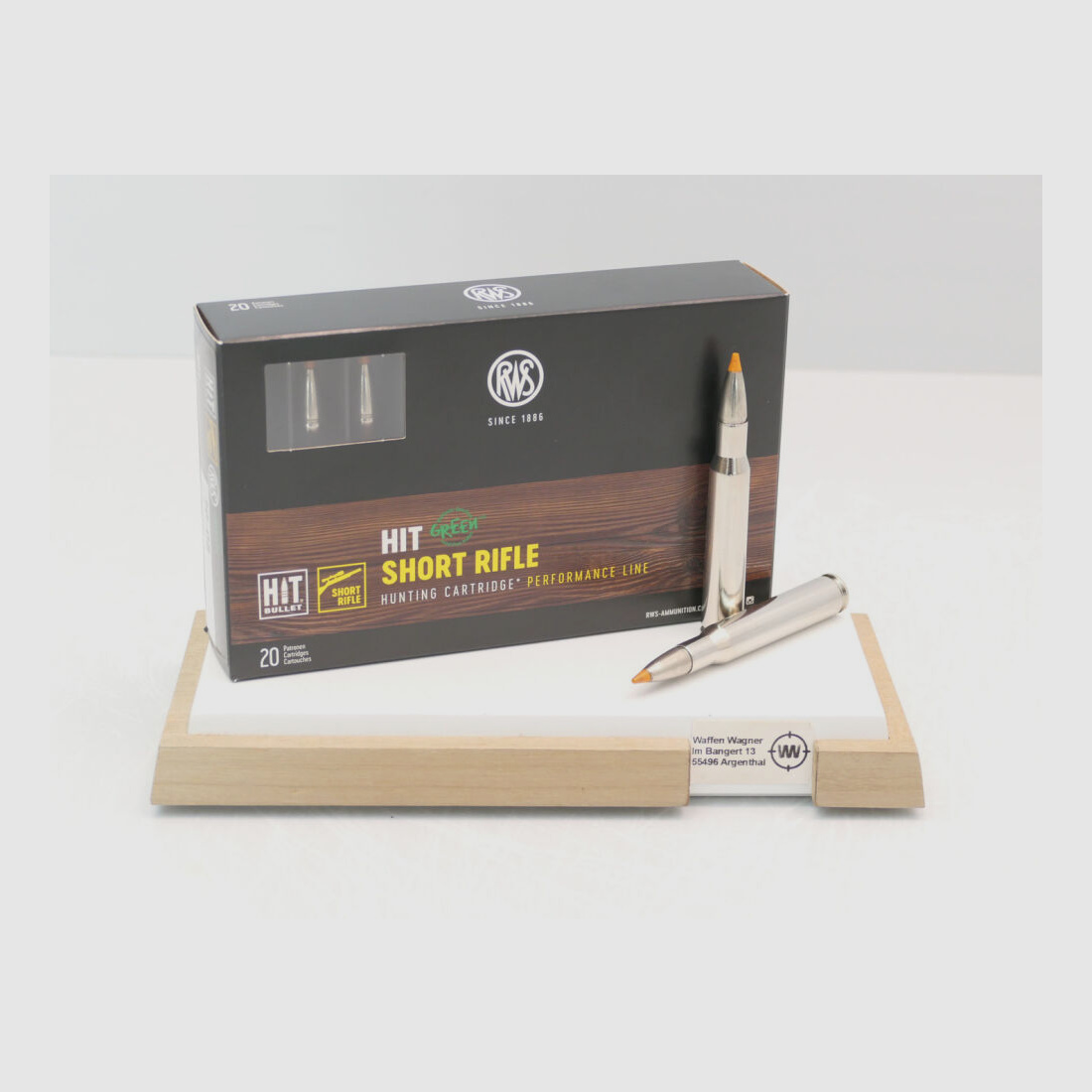 RWS Hit Short Rifle 10,7/165gr à20 .30-06