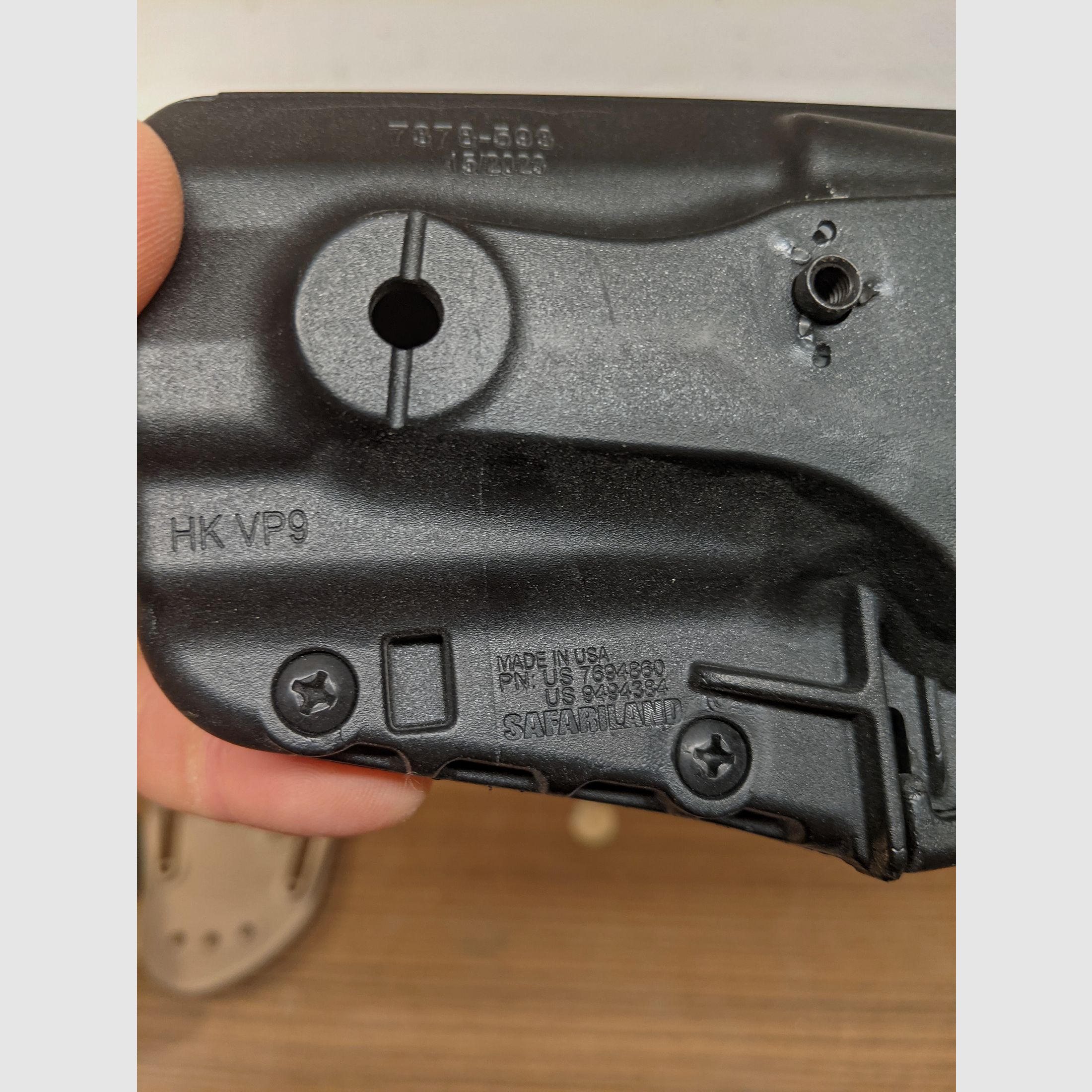 Safariland 7378-593 Holster voor HK SFP9/VP9