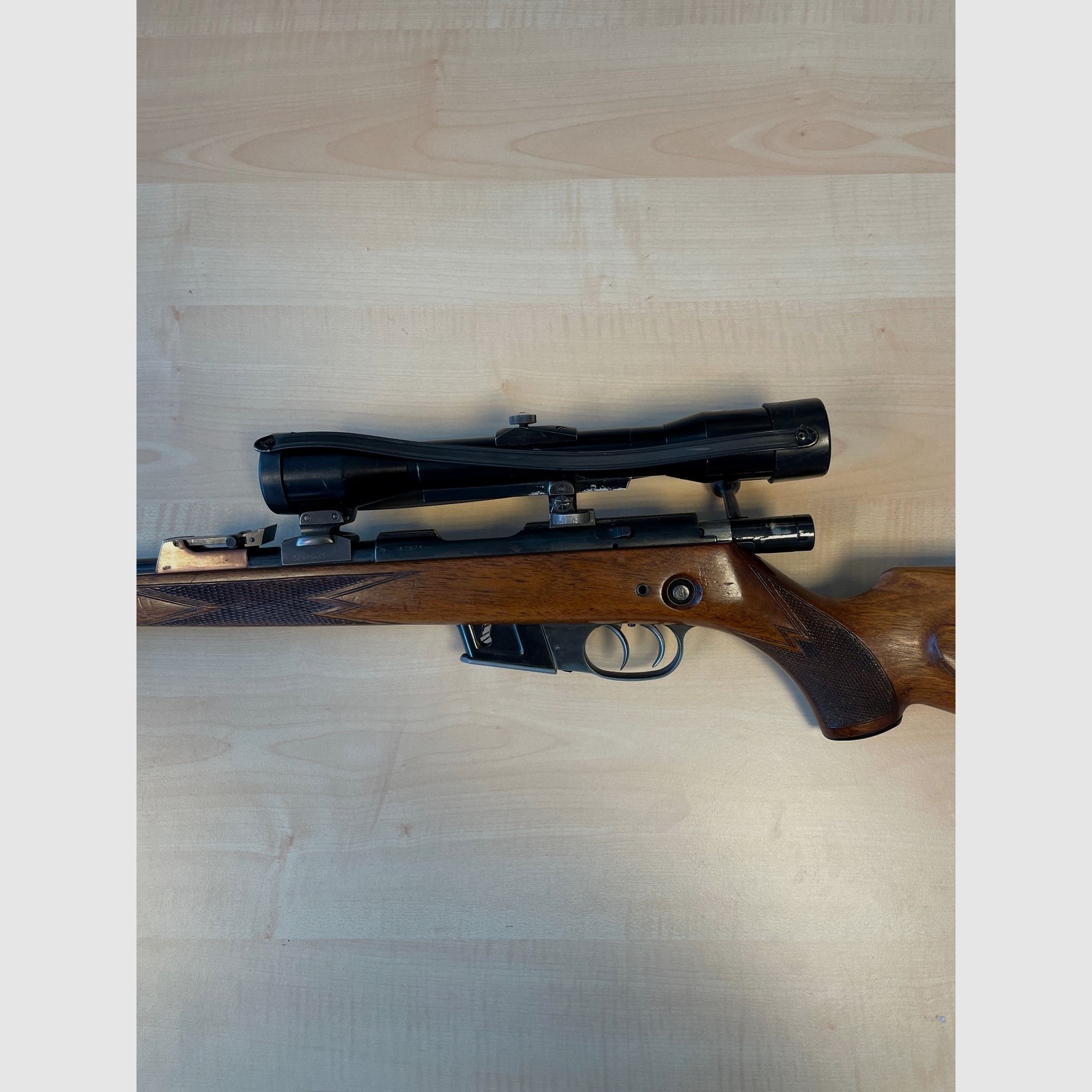 Rep. Büchse Walther Kal. .22Hornet mit ZF Nickel Supra 4x36 L8i