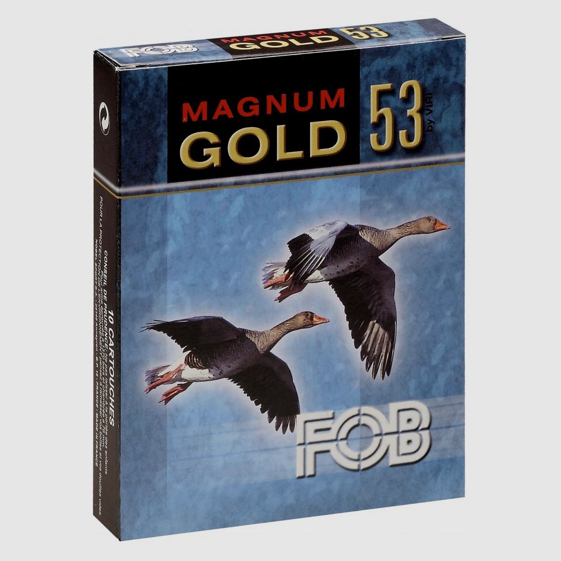 Patronen Fob Gold 53 Magnum - Kal. 12/76 N°2
