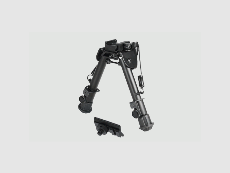 UTG Bipode táctico QD, ajustable de 140 a 185 mm
