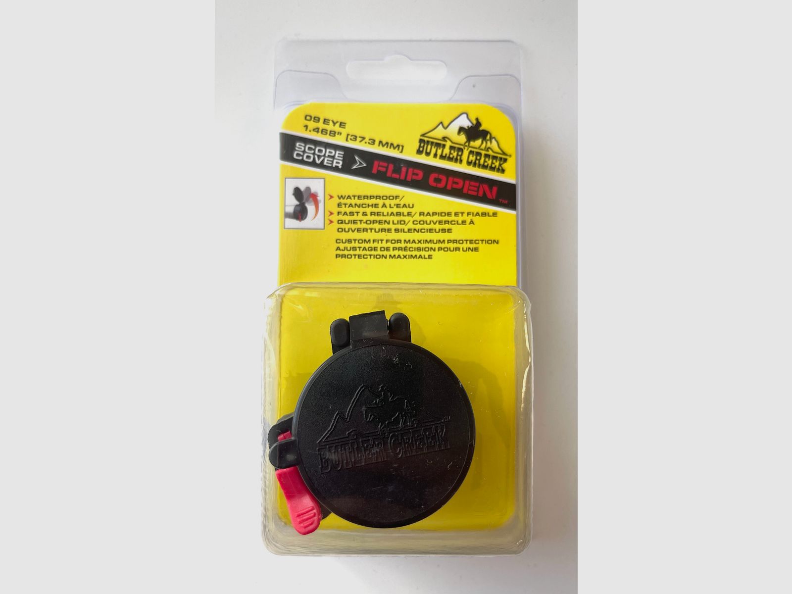 Butler Creek MO20090 Flip Open Scope Cover Eyepiece Flip Cover for Scope 09 EYE 37.3mm