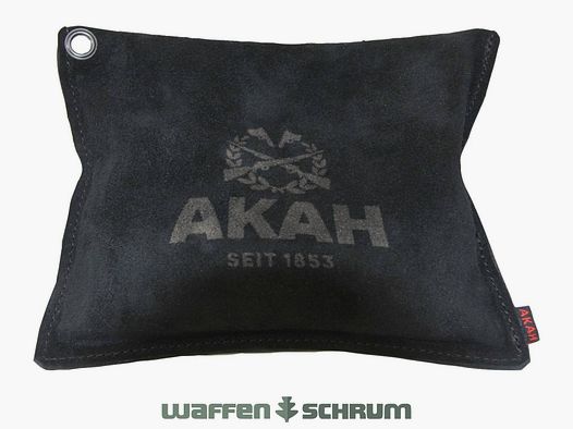 AKAH Gewehrauflage Velourleder 24x20cm, gefüllt mit Granulat