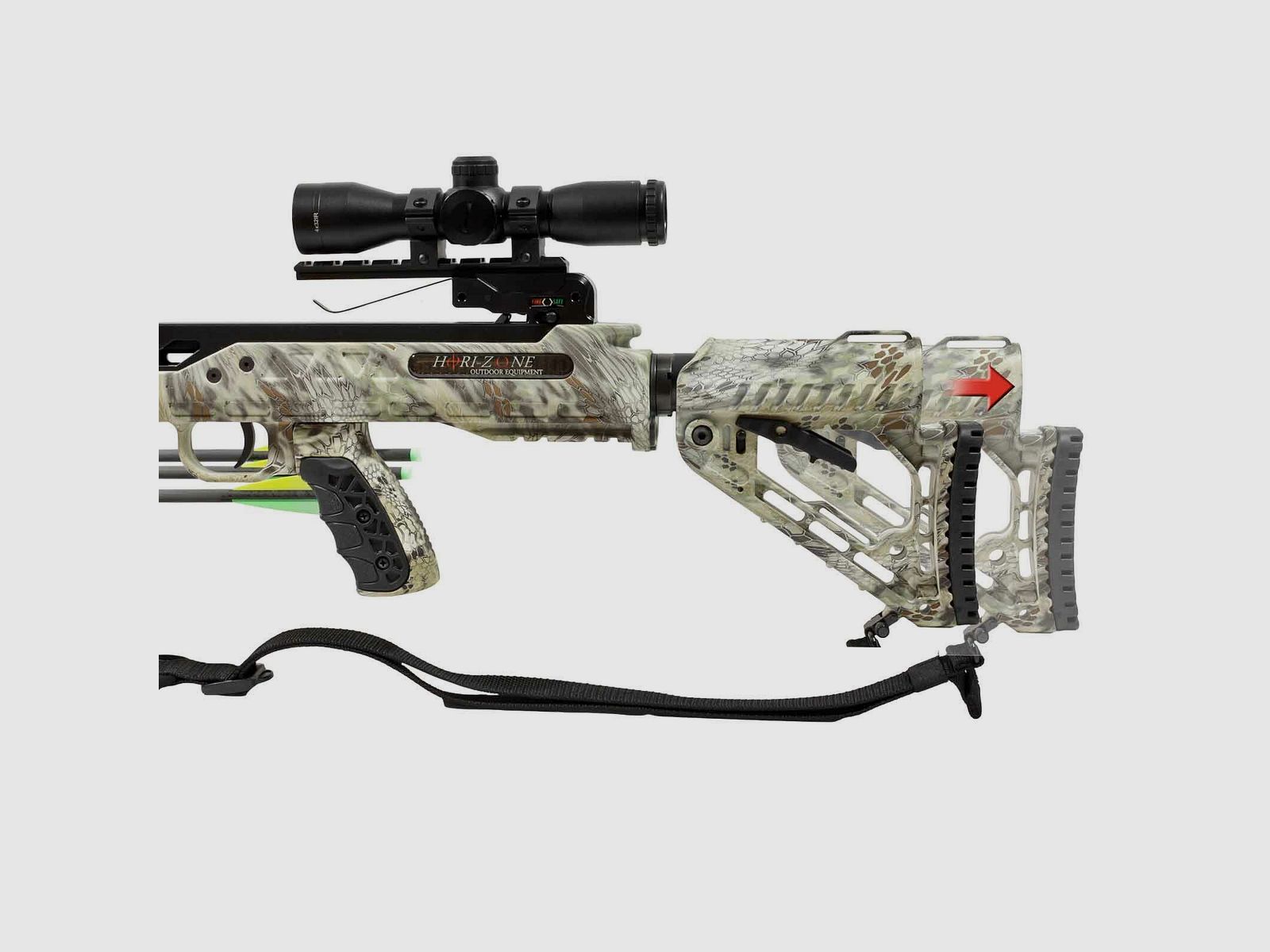 Set Hori-Zone Compoundarmbrust Kornet MX-405  - 200 lbs / 405 fps (P18)