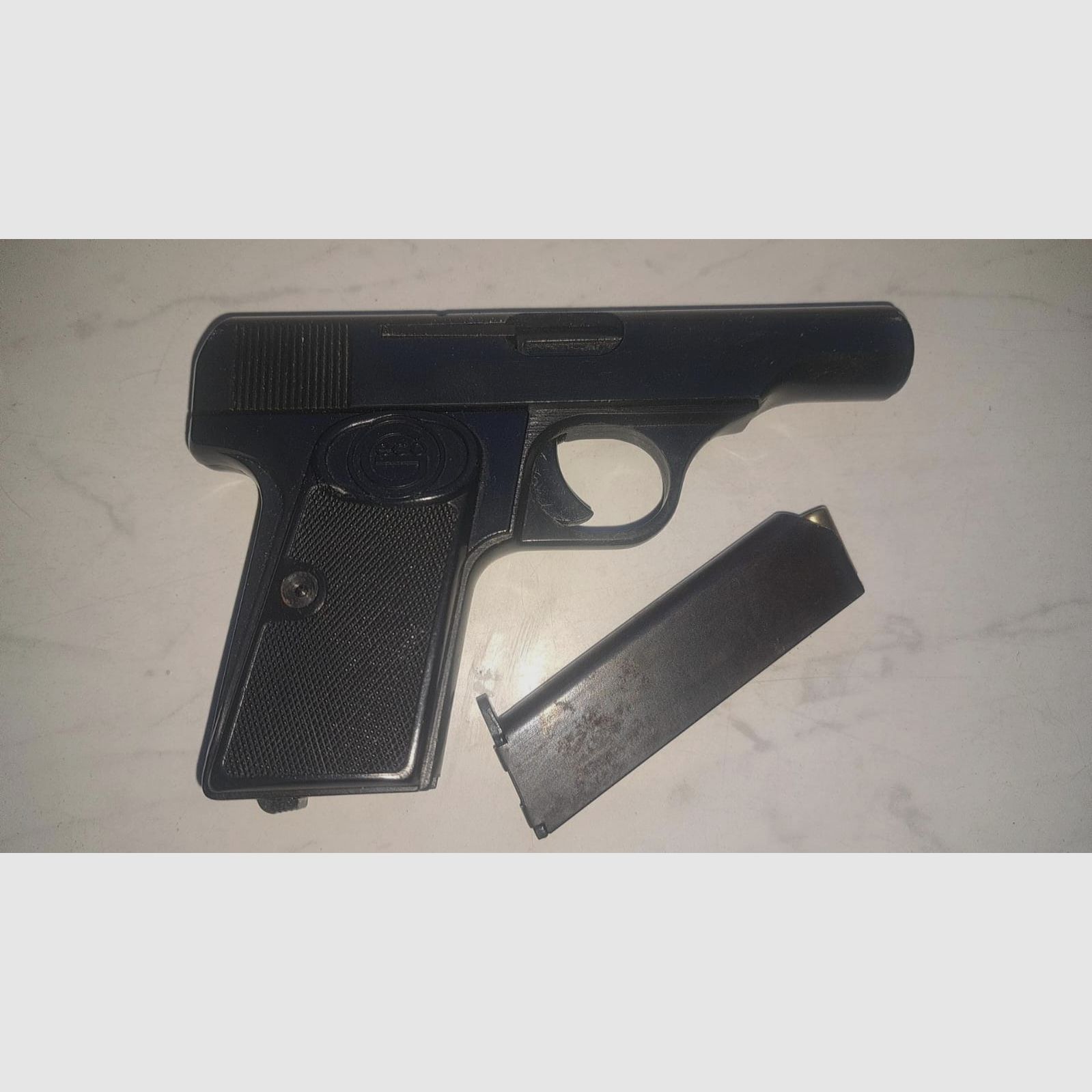 Geco mod 1910 8mm k Alarm gas Schreckschuss Pistole