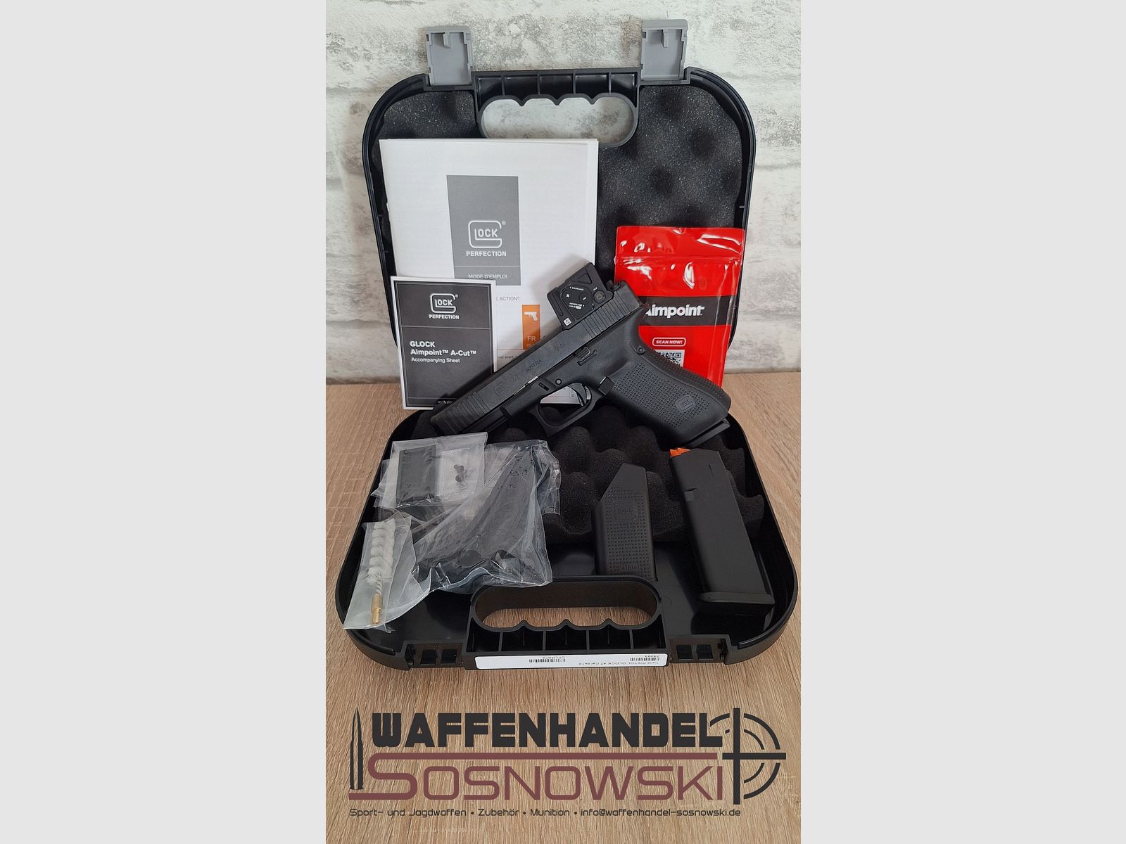 Pistole Glock 47 MOS/FS A-Cut™ Combo 9mm Luger, Bild 3 von 3