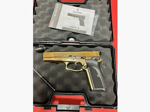 Browning GPDA 9 Gold Finish