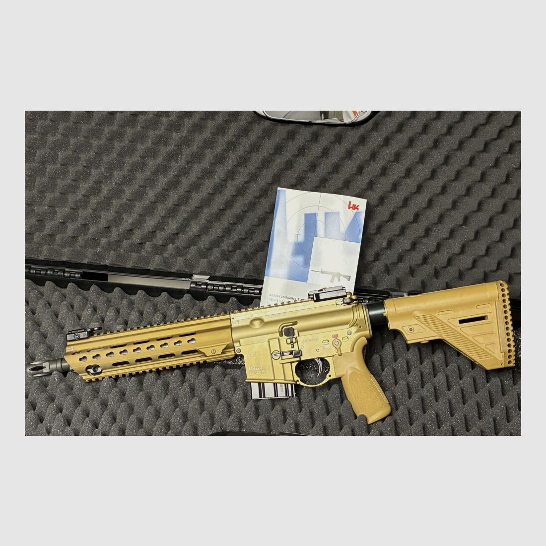 Heckler & Koch MR223A3 11 pouces Sable 223rem