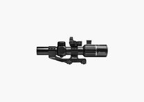 BURRIS Zielfernrohr SET RT-6 1-6×24 Combo, Absehen Ballistic AR